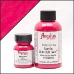 Màu vẽ da vải Angelus Leather Paint Standard 1oz, 4oz Magenta 187