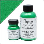 Màu Vẽ Da, Vải Angelus Leather Paint (Pearlescent) Emerald Green